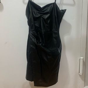 Zara Medium faux leather dress